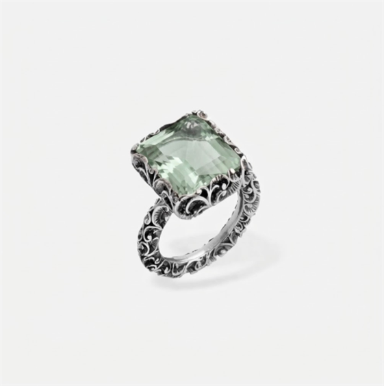 Anello Maria e Luisa Jewels Donna in Argento Prasiolite AA0093/V2/PRASIOLITE - AA0093/V2/PRASIOLITE